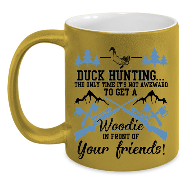 Awesome Duck Hunter Coffee Mug, Duck Hunting Accent Mug