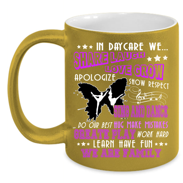 Sing And Dance Coffee Mug, We Are Family Coffee Cup