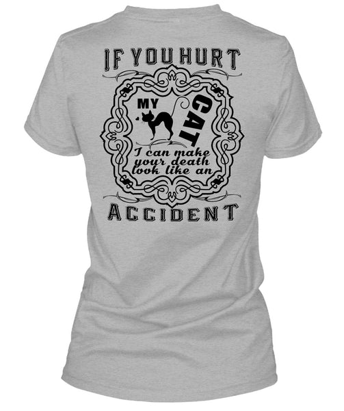 If You Hurt My Cat T Shirt, Favorite T Shirt