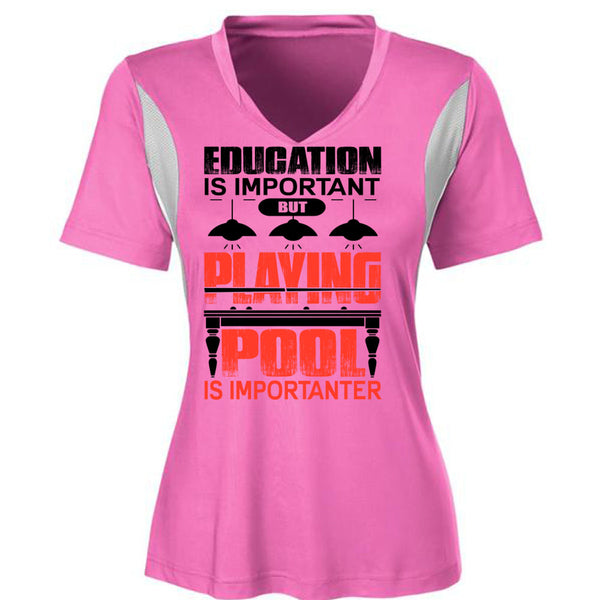 Playing Pool Is Importanter T Shirt, I Love Pool T Shirt, Awesome T-Shirts