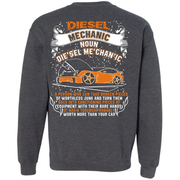 Worth More Than Your Car T Shirt, I Love Mechanic Sweatshirt
