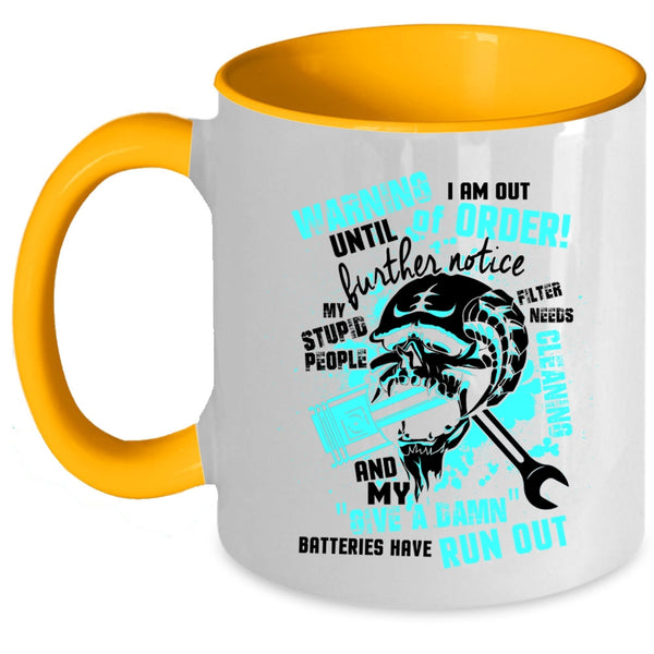 Best Gift For Mechanics Coffee Mug, Cool Mechanics Accent Mug