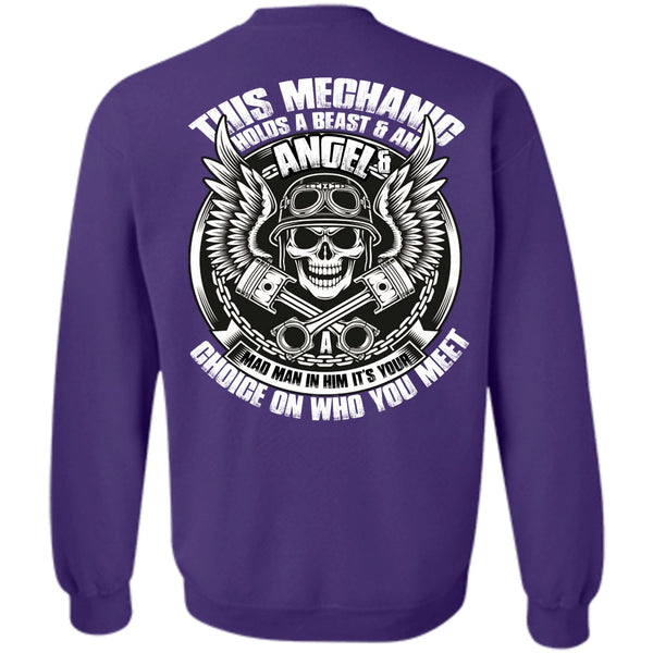 You Meet T Shirt, I Love Mechanic Sweatshirt