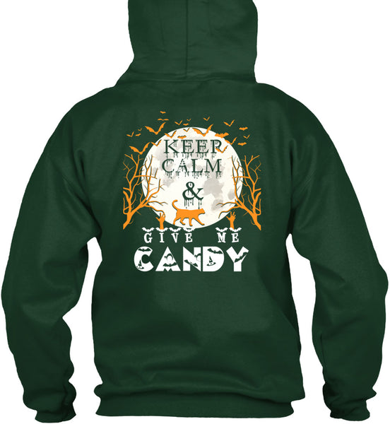 Keep Calm And Give Me Candy T Shirt, I Love Christmas T Shirt