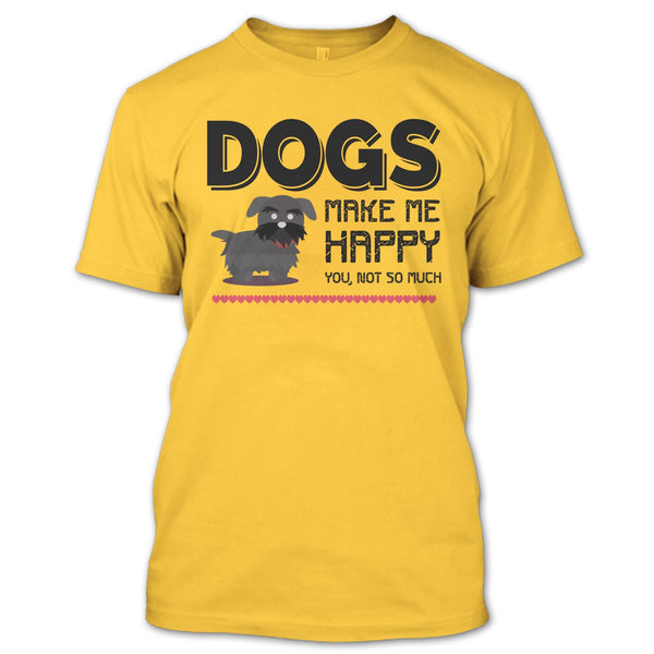 A black t-shirt with the shopify logo