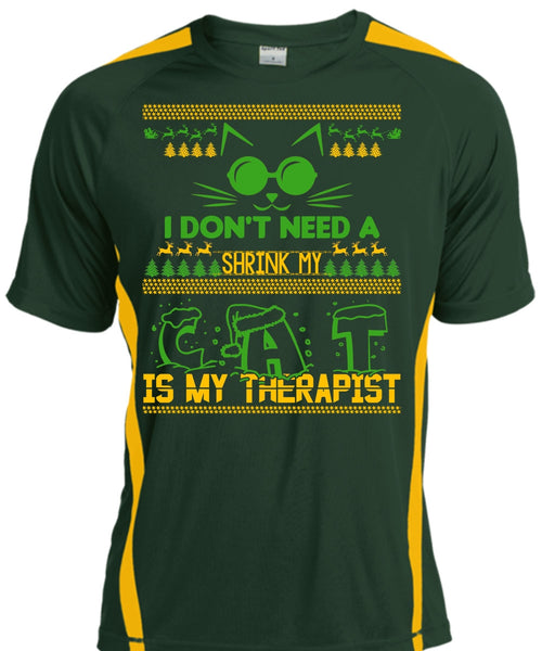 Shrink My Cat Is My Therapist T Shirt, I Love My Cat T Shirt, Cool Shirt