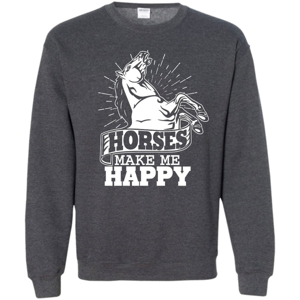 I Love Horses T Shirt, Coolest Equestrian Sweatshirt