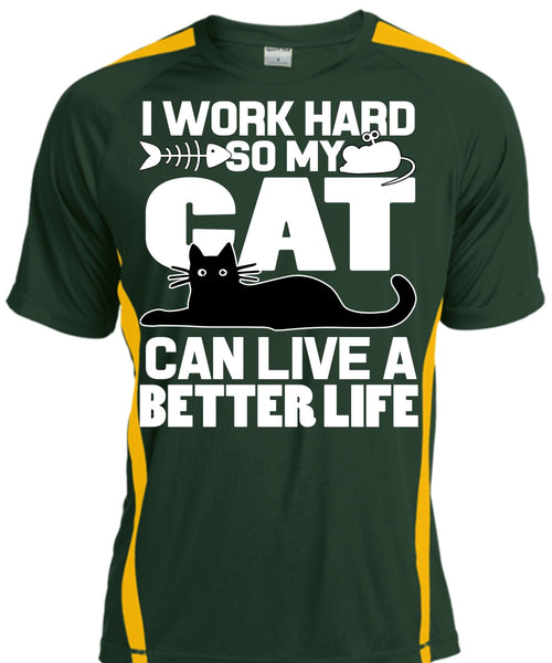 My Cat Can Live A Better Life T Shirt, I Love My Cat T Shirt, Cool Shirt