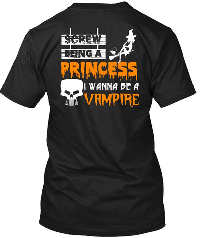 A black t-shirt with the shopify logo