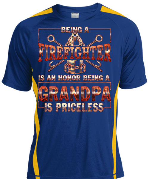 Being A Firefighter T Shirt, Grandpa Is Priceless T Shirt, Cool Shirt