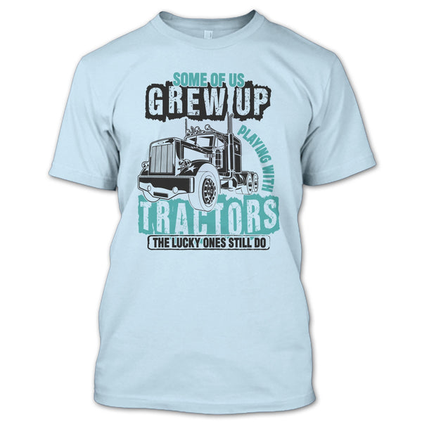 Playing With Tractor T Shirt, I Love Tractor T Shirt