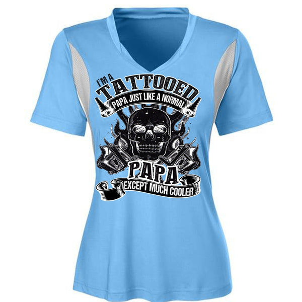 I'm Tattooed Papa T Shirt, I Love Papa T Shirt, Awesome T-Shirts