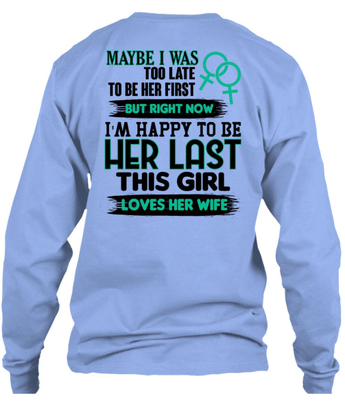 This Girl Loves Her Wife T Shirt, I Love Husband T Shirt