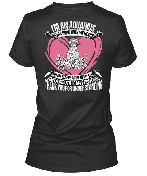 I'm An Aquarius T Shirt, I Can't Control T Shirt