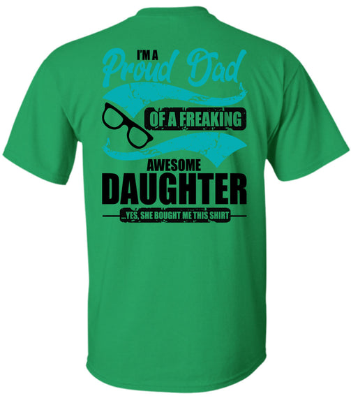 I'm A Proud Dad T Shirt, I Love Dad T Shirt