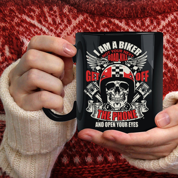 I Am A Biker Coffee Mug, Best Gift For Bikers Coffee Cup