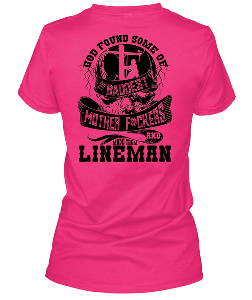 Made Them Lineman T Shirt, I Love Lineman T Shirt