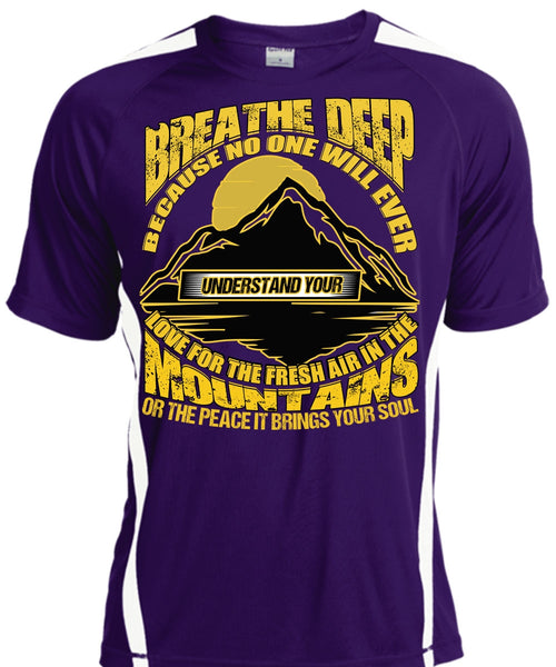 The Fresh Air In The Mountains T Shirt, Being A Hiker T Shirt, Cool Shirt