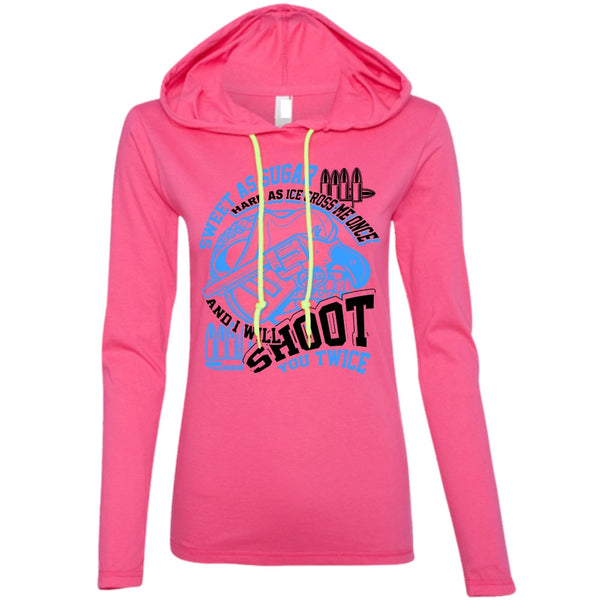 I Will Shoot You Twice T Shirt, I Love Hunting T Shirt, Awesome T-Shirts