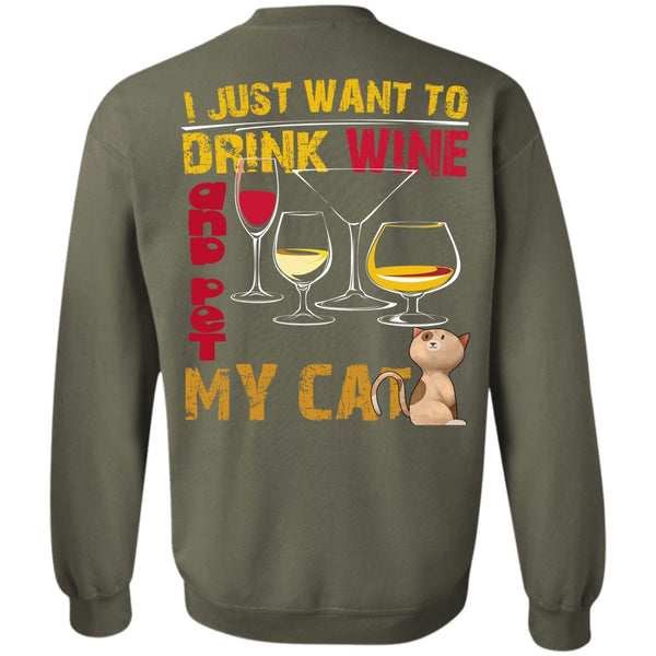 Pet My Cat T Shirt, I Love My Cat Sweatshirt