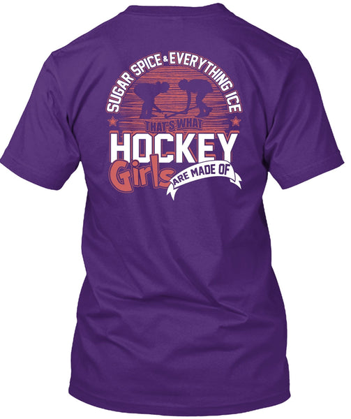 Hockey Girls T Shirt, Being A Hockey Player T Shirt