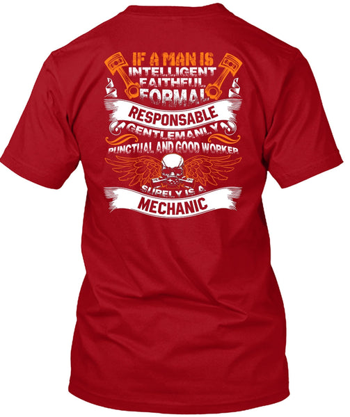 Surely Is A Mechanic T Shirt, Good Worker T Shirt
