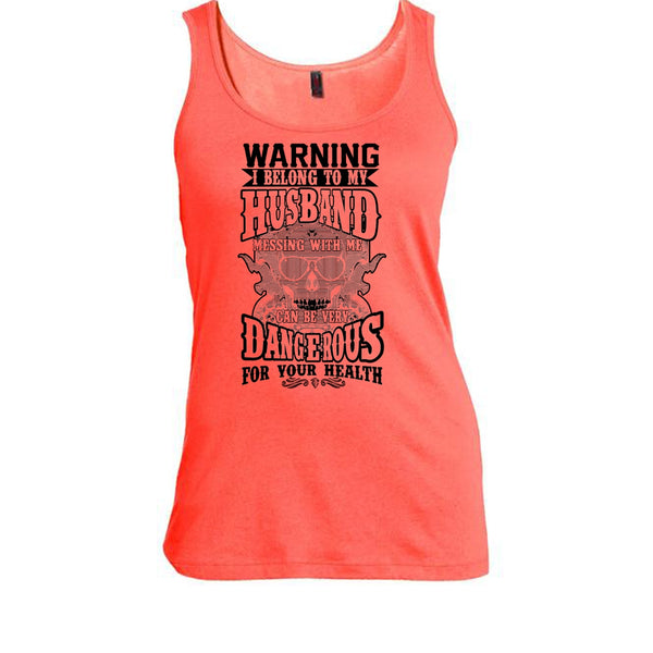 Warning I Belong To My Husband T Shirt, Coolest Husband T Shirt, Awesome t-shirts
