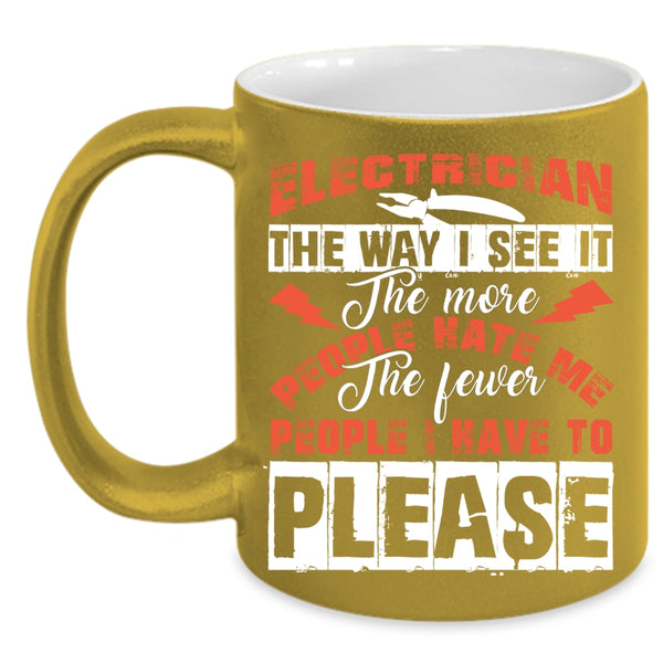 Electrician Coffee Mug, Awesome Electricians Coffee Cup