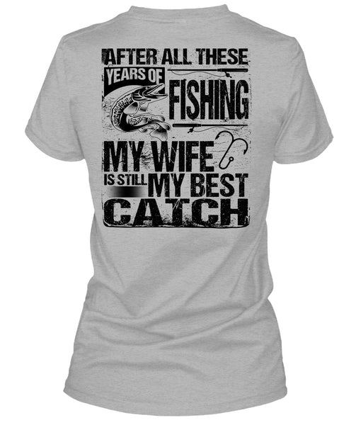 Years Of Fishing T Shirt, I Love Fishing T Shirt