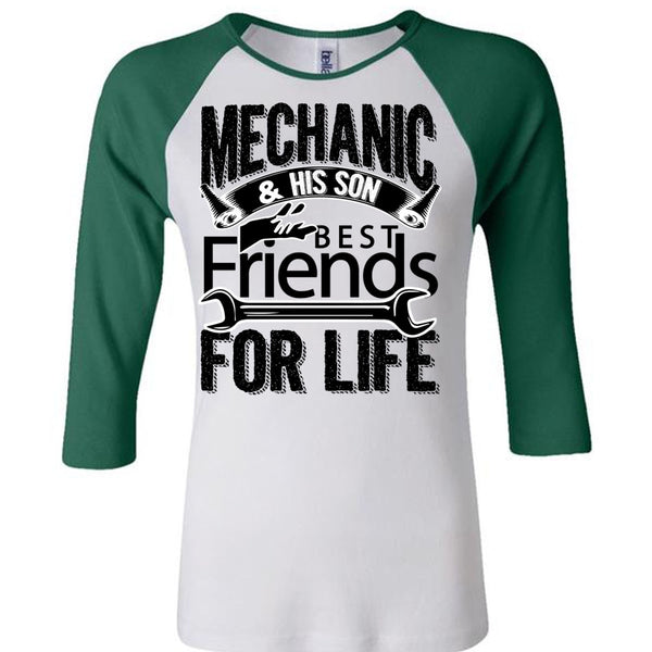 Mechanic And His Son Best Friends For Life T Shirt, I Love Mechanic T Shirt, Awesome T-Shirts