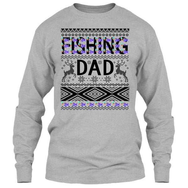 Fishing Dad T Shirt, Merry Christmas Gift T Shirt
