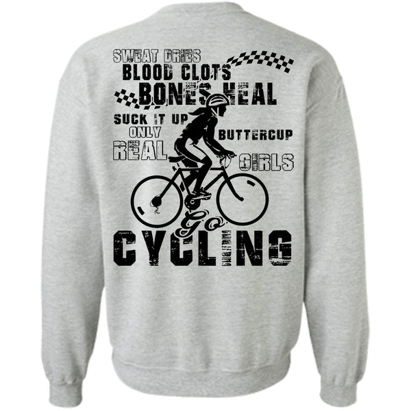Being A Biker T Shirt, Only Real Girl Cycling Sweatshirt