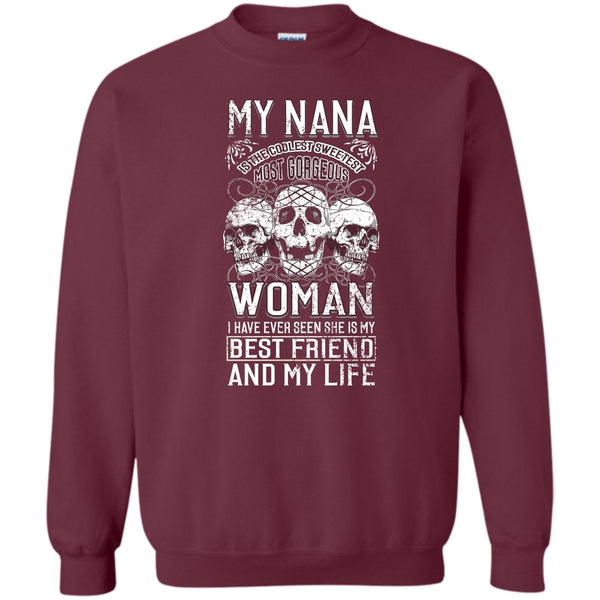 Awesome Nanny T Shirt, Coolest Nanny Ever Sweatshirt