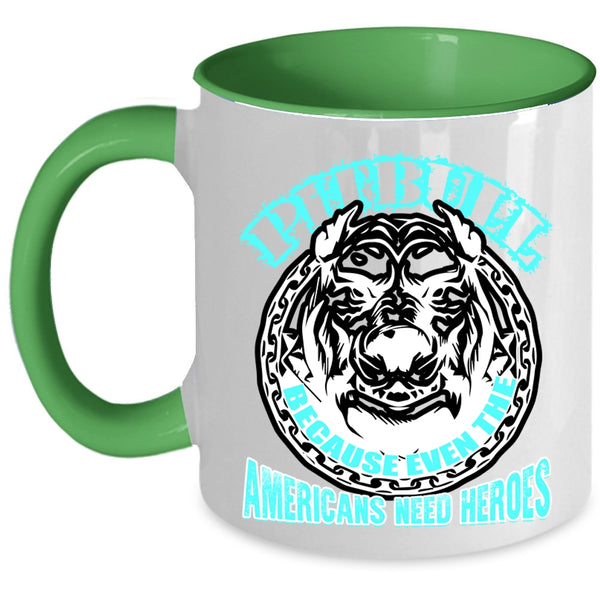Cool Gift For Pitbull Owner Coffee Mug, Pitbull Accent Mug