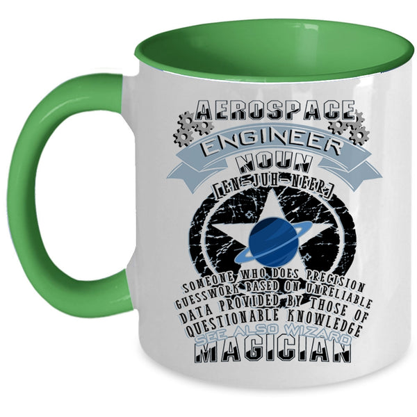 Funny Gift For Engineer Coffee Mug, Aerospace Engineer Accent Mug