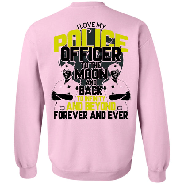 I Love Police T Shirt, I Love My Police Officer Sweatshirt