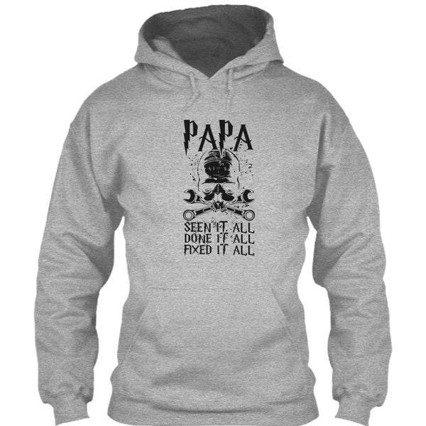 Papa Seen It All T Shirt, Coolest Papa Ever T Shirt