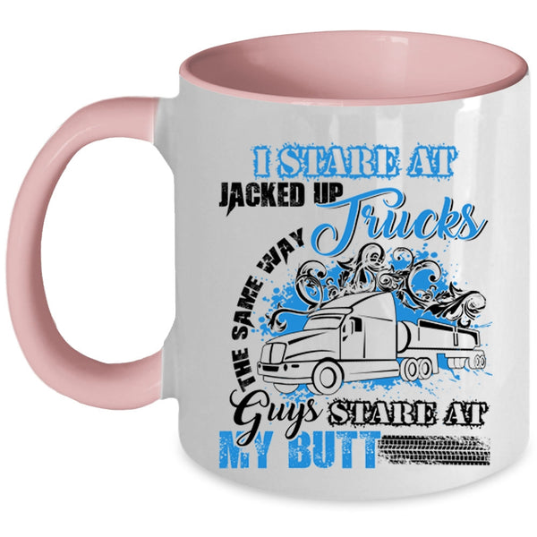 Cool Gift For Trucker Coffee Mug, Trucks Accent Mug