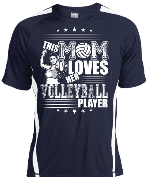 This Mom Loves Her Volleyball Player T Shirt, Being A Volleyball Coach T Shirt, Cool Shirt