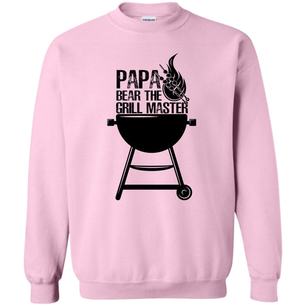 Gift For Papa T Shirt, Papa Bear The Grill Master Sweatshirt