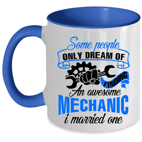 I Love Mechanic Coffee Mug, Finding An Awesome Mechanic Accent Mug