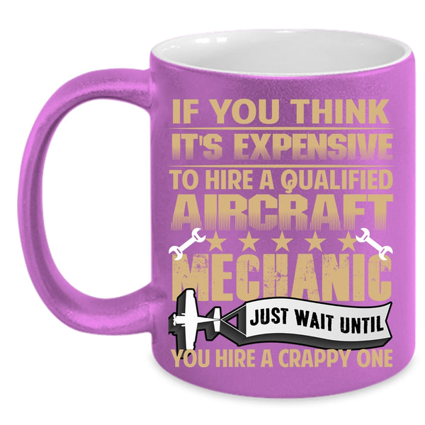 Aircraft Mechanic Coffee Mug, Cute Aircraft Mechanics Coffee Cup