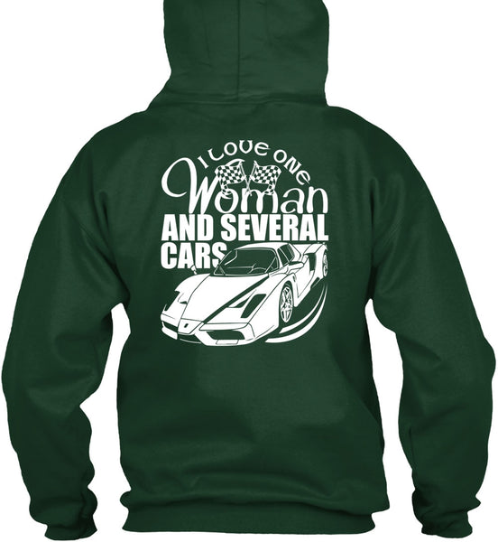 I Love One Woman And Several Cars T Shirt, Being A Driver T Shirt