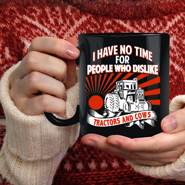 Tractors And Cows Coffee Mug, Cool Farmer Coffee Cup