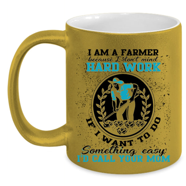 Best Gift For Farmers Coffee Mug, I Am A Farmer Accent Mug