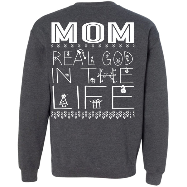 This Girl Loves Christmas T Shirt, Being A Mom Sweatshirt