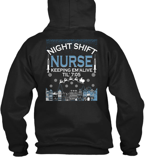 Night Shift Nurse Keeping T Shirt, This Girl Loves Christmas T Shirt