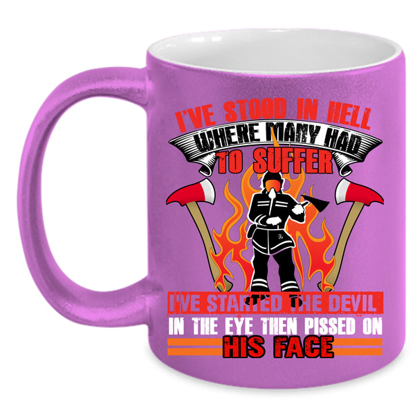 Cool Firefighter Coffee Mug, Awesome Fireman Coffee Cup