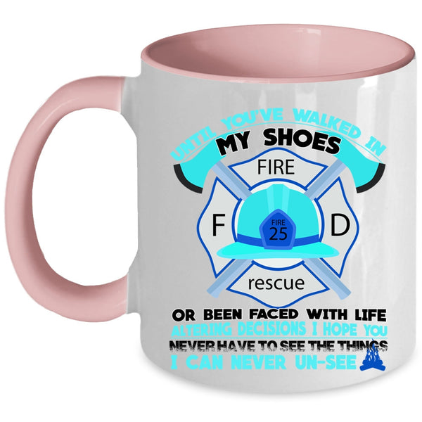 Funny Gift For Fireman Coffee Mug, Awesome Firefighter Accent Mug