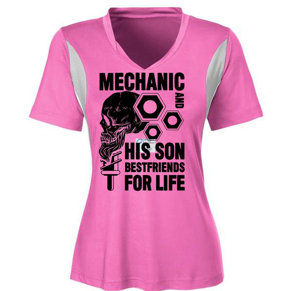 Mechanic And His Son Best Friend T Shirt, I Love Mechanic T Shirt, Awesome T-Shirts